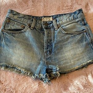 Free People cut off shorts Size 25